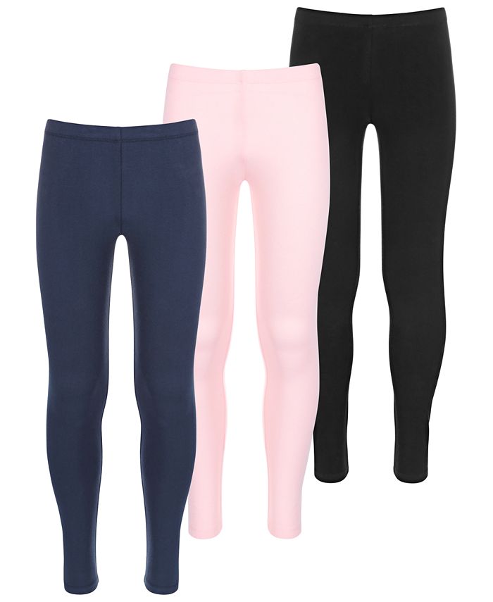 Epic Threads Big Girls 3-Pack Solid Leggings, Created For Macy's