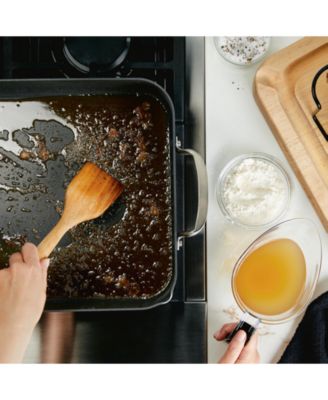 Hard-Anodized Roaster & Rack Set