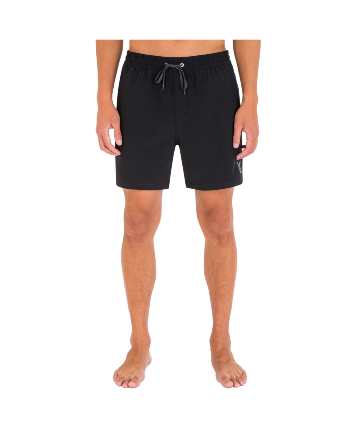 HURLEY MEN'S ONE AND ONLY SOLID VOLLEY SHORTS