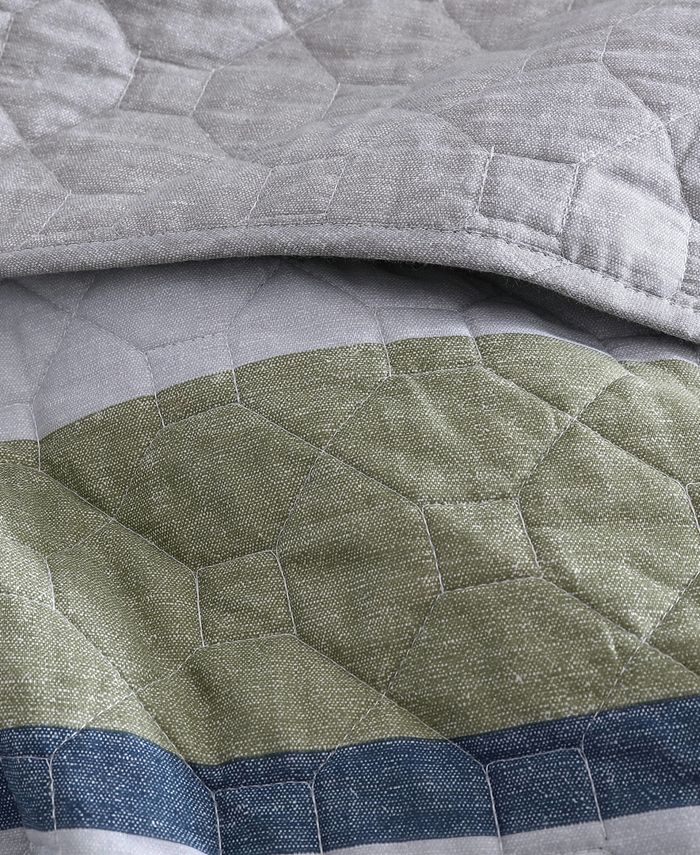 Eddie Bauer Salmon Ladder 3 Piece Quilt Set, King Macy's