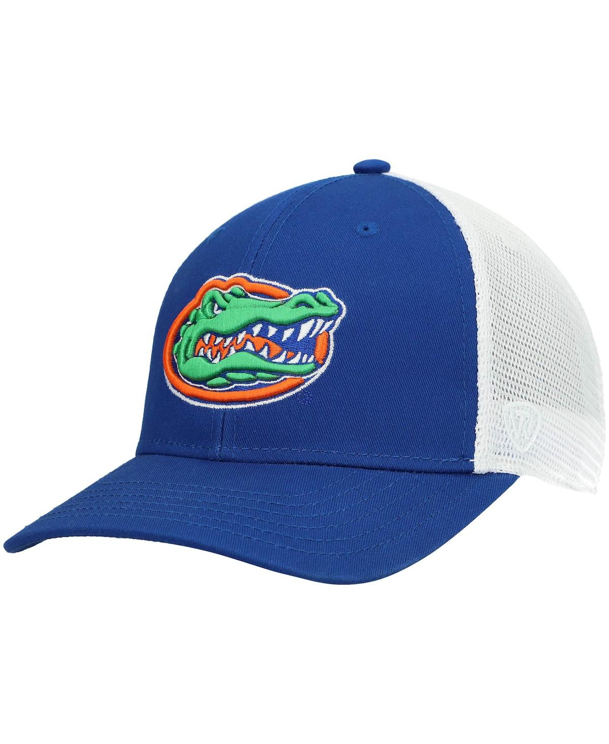 Shop Top Of The World Men's  Royal Florida Gators Trucker Snapback Hat