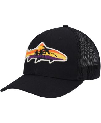 Local Crowns Men's Black Salmon Fish 