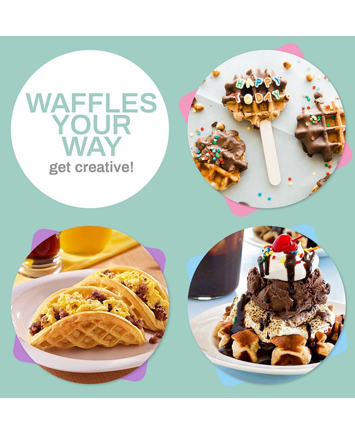 Elite Gourmet Mini Waffle Maker Macy