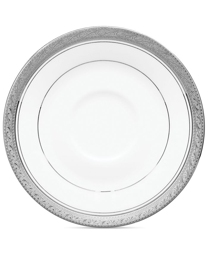 Noritake Odessa Cobalt Platinum Saucer