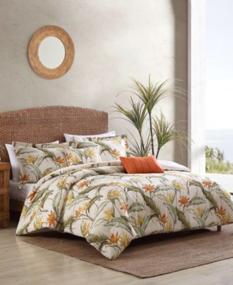 Birds of Paradise 5 Piece Comforter Set, Full/Queen
