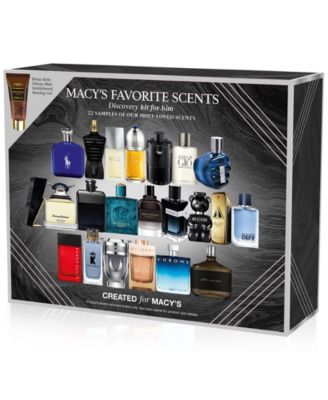 Macy's 23-Pc. Favorite Scents For Him Discovery Set, Created for