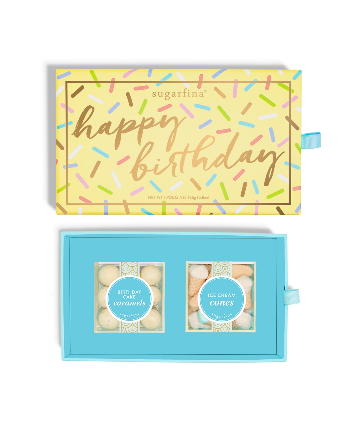 Sugarfina Happy Birthday 2pc Candy Bento Box In Multi