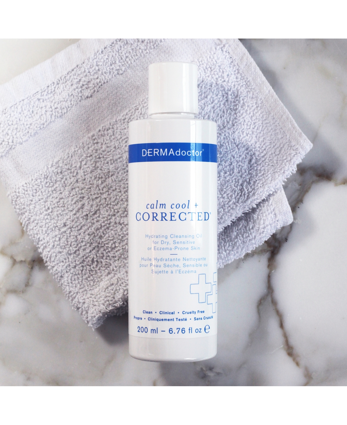 DERMAdoctor Calm Cool + Corrected Hydrating Cleansing Oil
