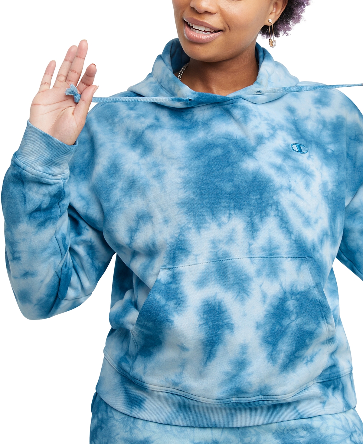 Champion Women's Dip-Dyed Relaxed Hoodie