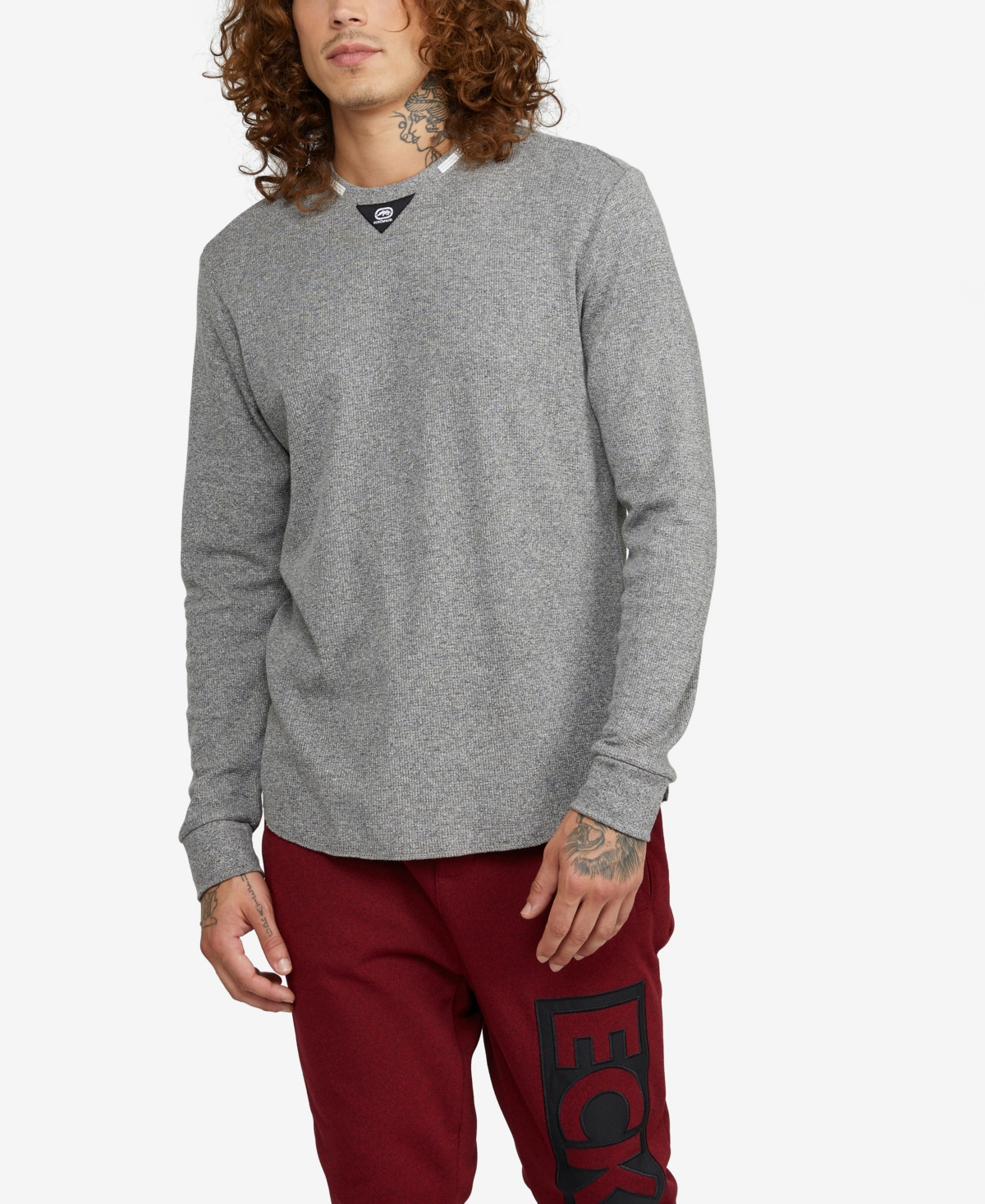 Men's Big and Tall Ready Set Thermal Sweater - Gray