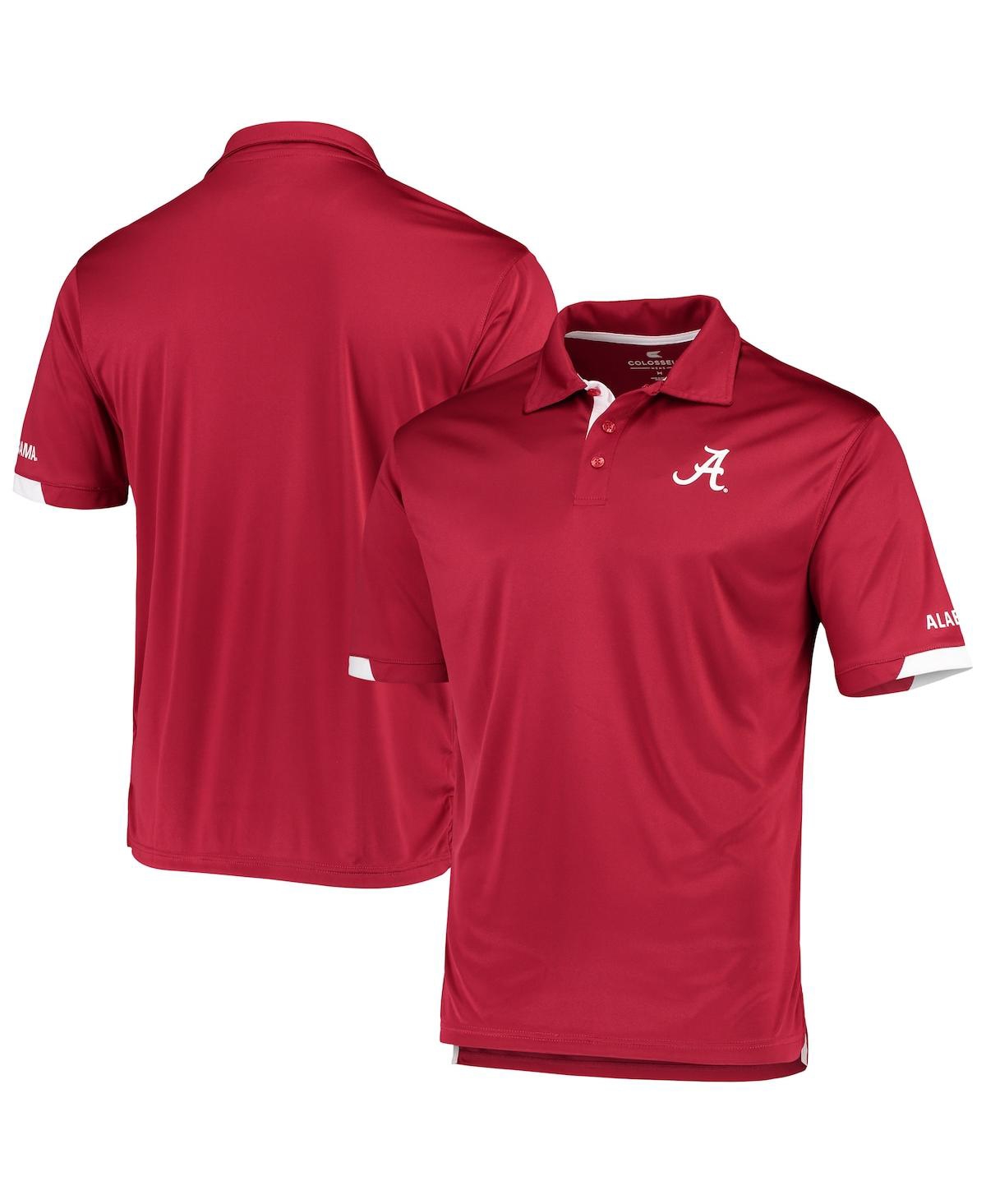 Colosseum Men's  Crimson Alabama Crimson Tide Santry Polo Shirt