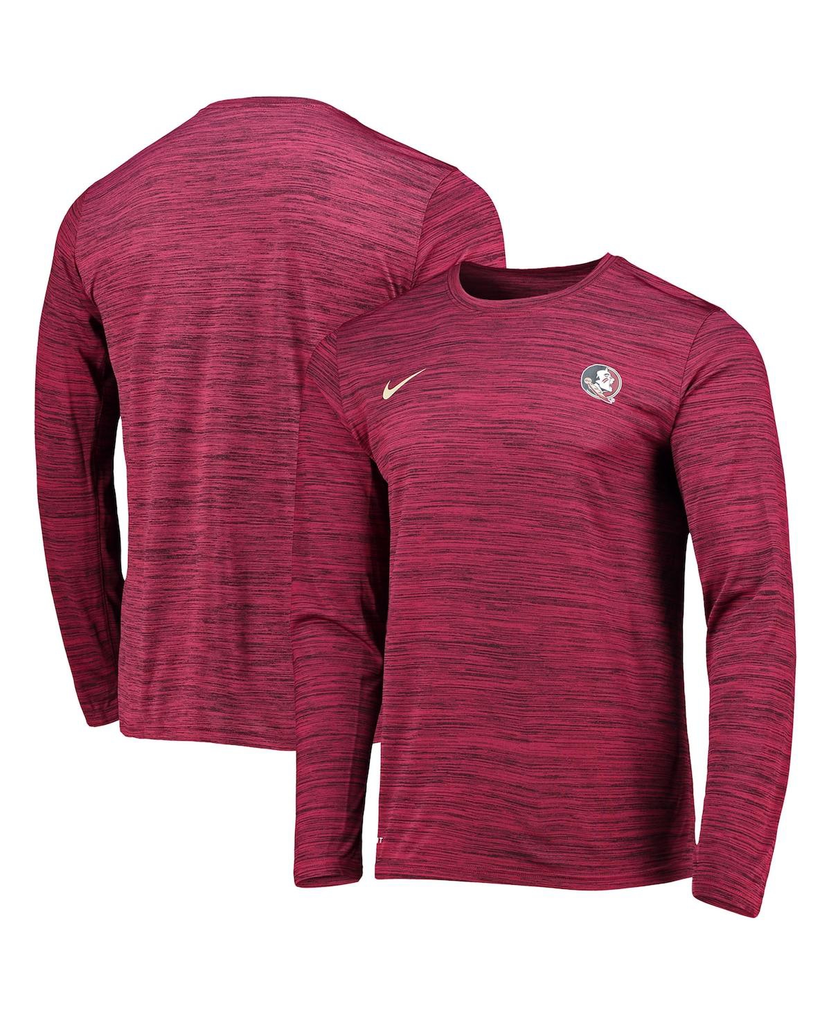 Men's Nike Garnet Florida State Seminoles Velocity Legend Performance Long Sleeve T-shirt