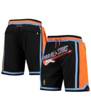 Men's Mitchell & Ness Orange New York Knicks Hardwood Classic Reload Swingman  Shorts