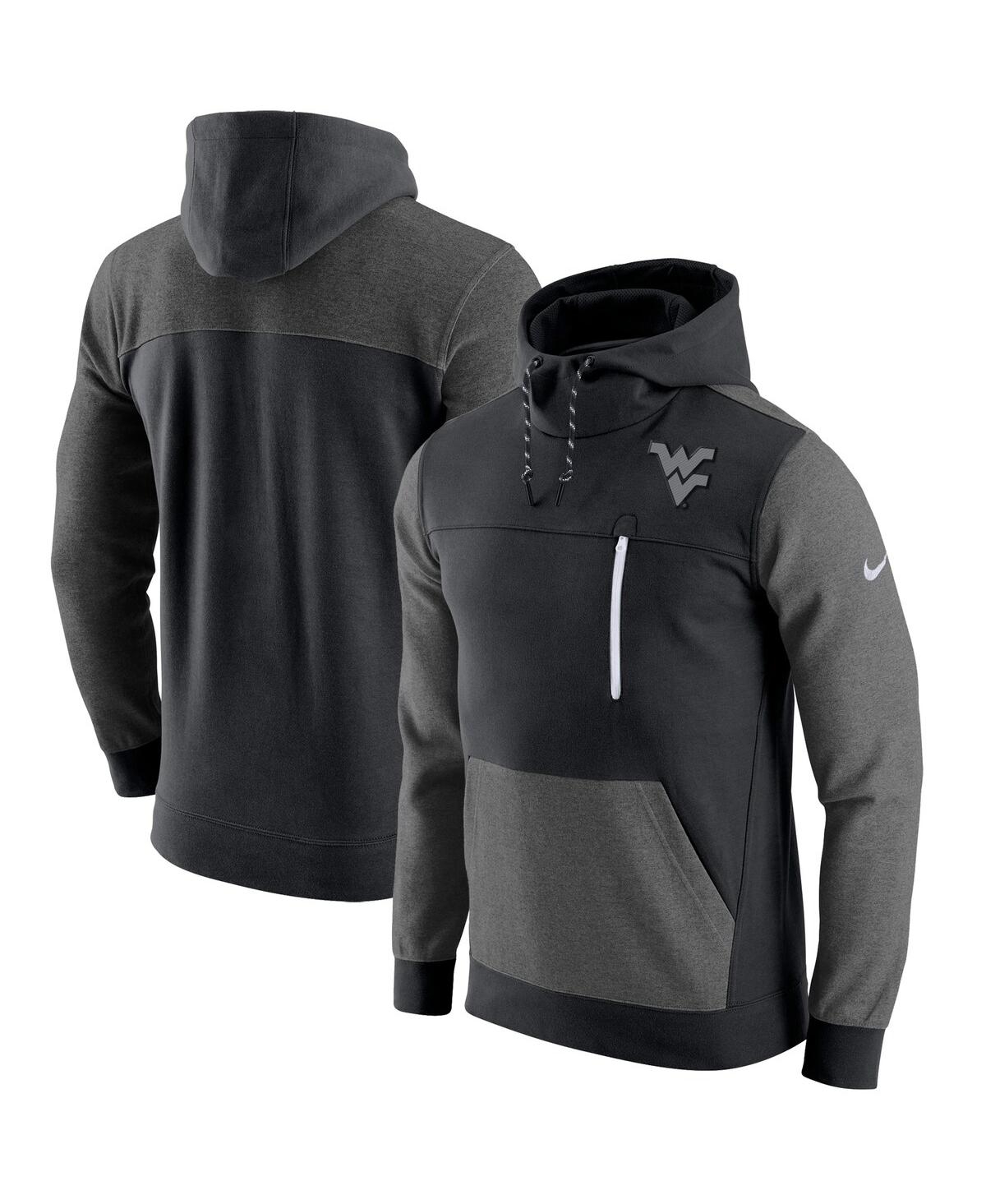 Shop Nike Men's  Black West Virginia Mountaineers Av-15 2.0 Pullover Hoodie