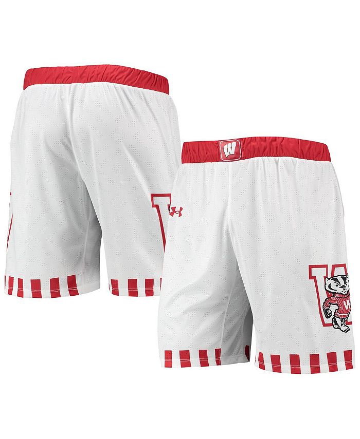 Under Armour Men's White Wisconsin Badgers Alternate Replica Basketball ...