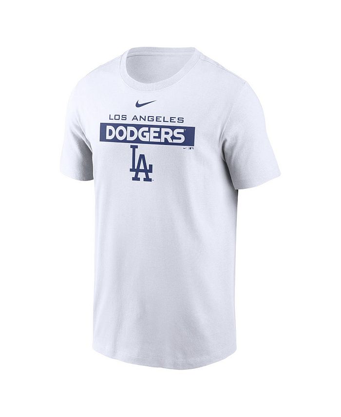 Nike Men's White Los Angeles Dodgers Team T-shirt - Macy's