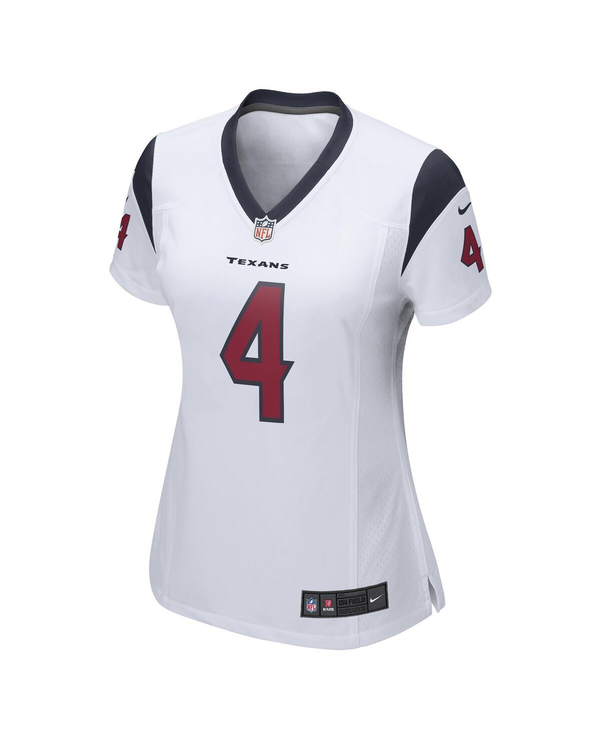 Women's Deshaun Watson Houston Texans Nike Women's Player Game Jersey -- White