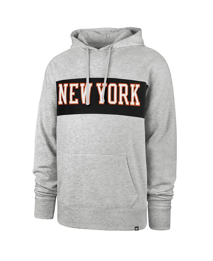 '47 Brand Men's '47 Gray New York Knicks 2021/22 City Edition Wordmark