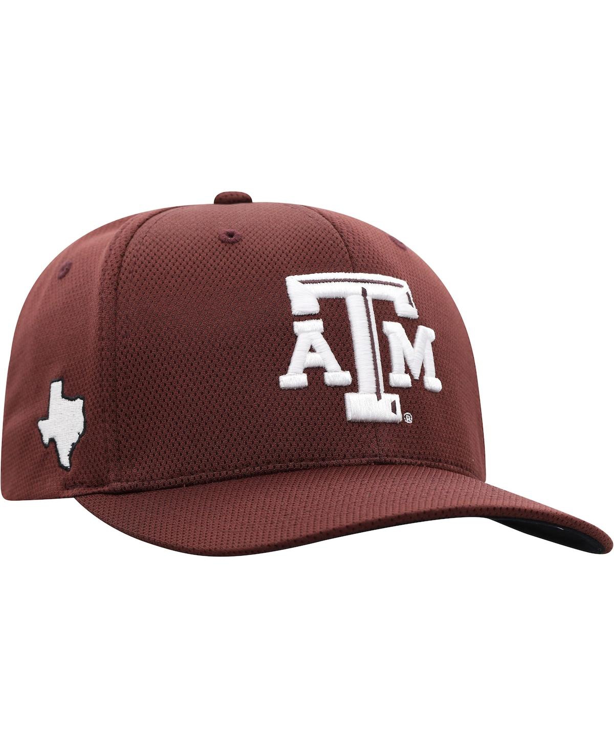Top Of The World Men's  Maroon Texas A&m Aggies Reflex Logo Flex Hat In Maroon