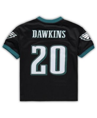 Preschool Boys and Girls Brian Dawkins Black Philadelphia Eagles Retired Legacy Jersey