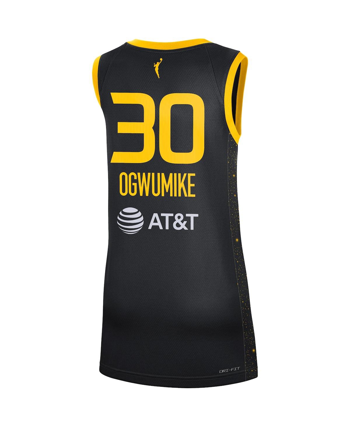 Women's Nike Nneka OgwumikeLos Angeles Sparks Victory Jersey - Rebel Edition - Black