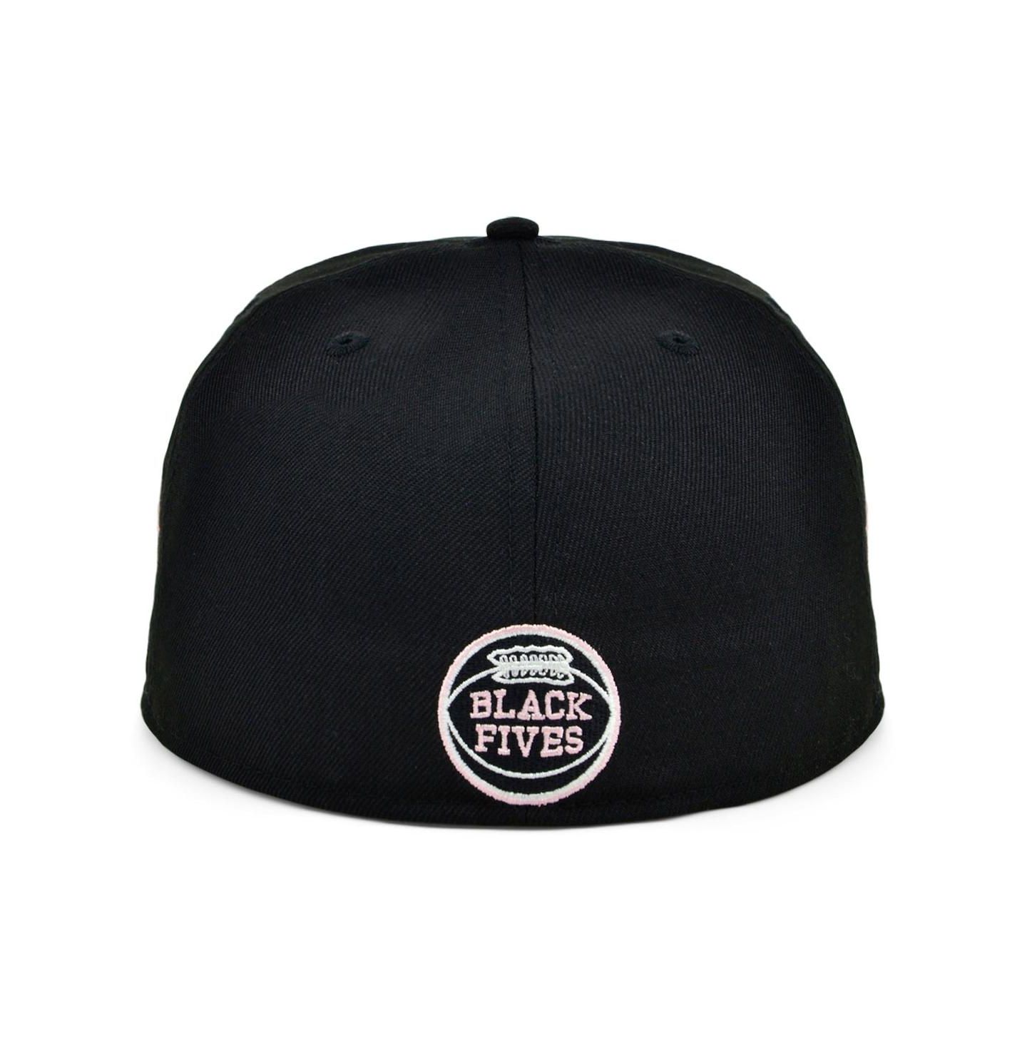 Мужская кепка Physical Culture Black Second Story Morrys Black Fives Fitted Hat — фото 5