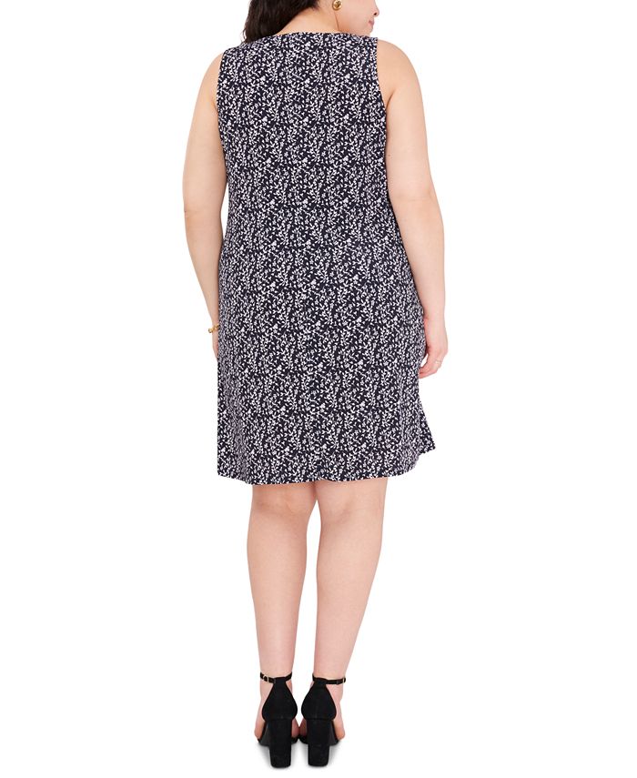 Msk Plus Size Printed Shift Dress Macys 8975