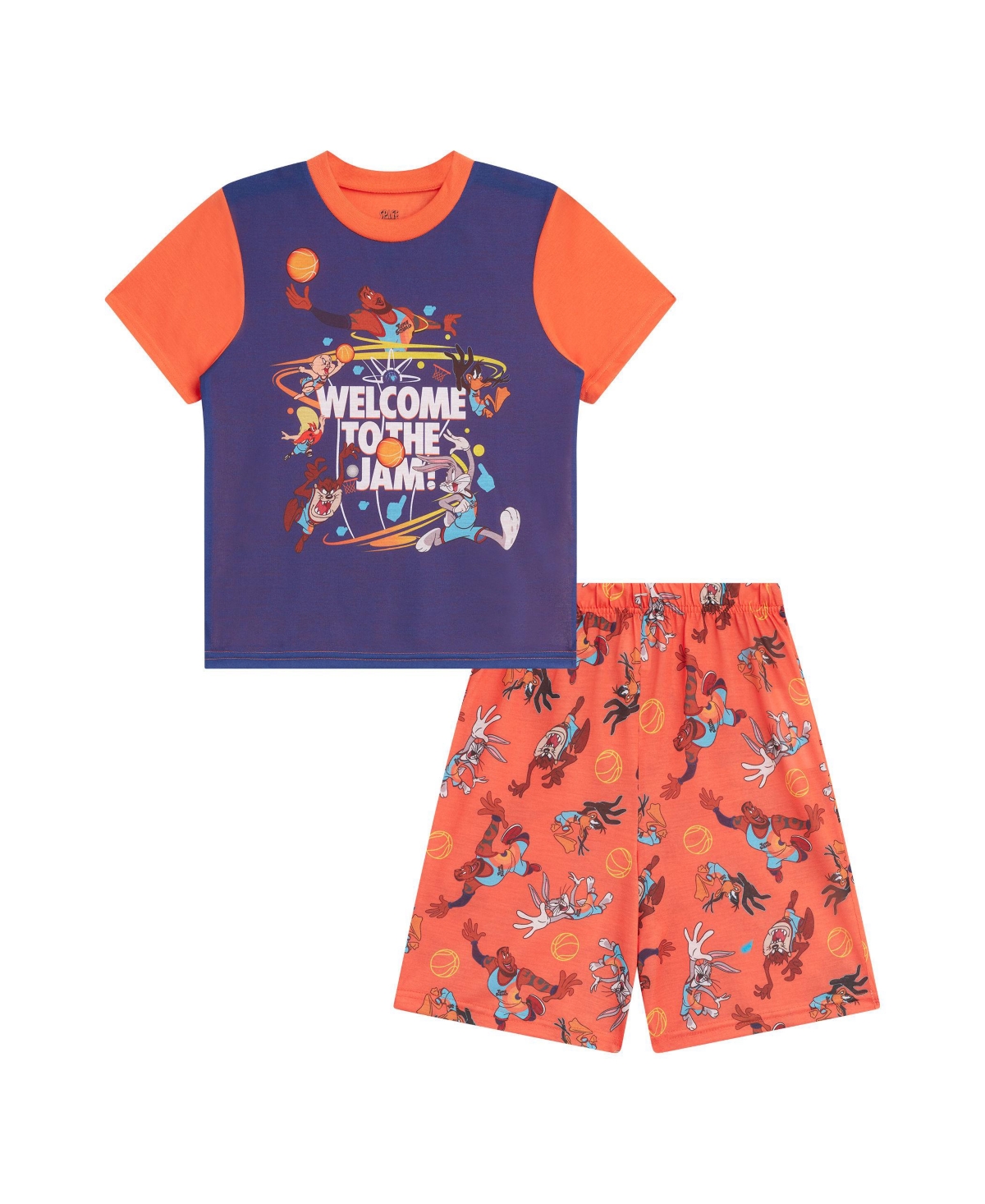 Space Jam Kids' Little Boys  T-shirt And Shorts, 2-piece Set In Assorted