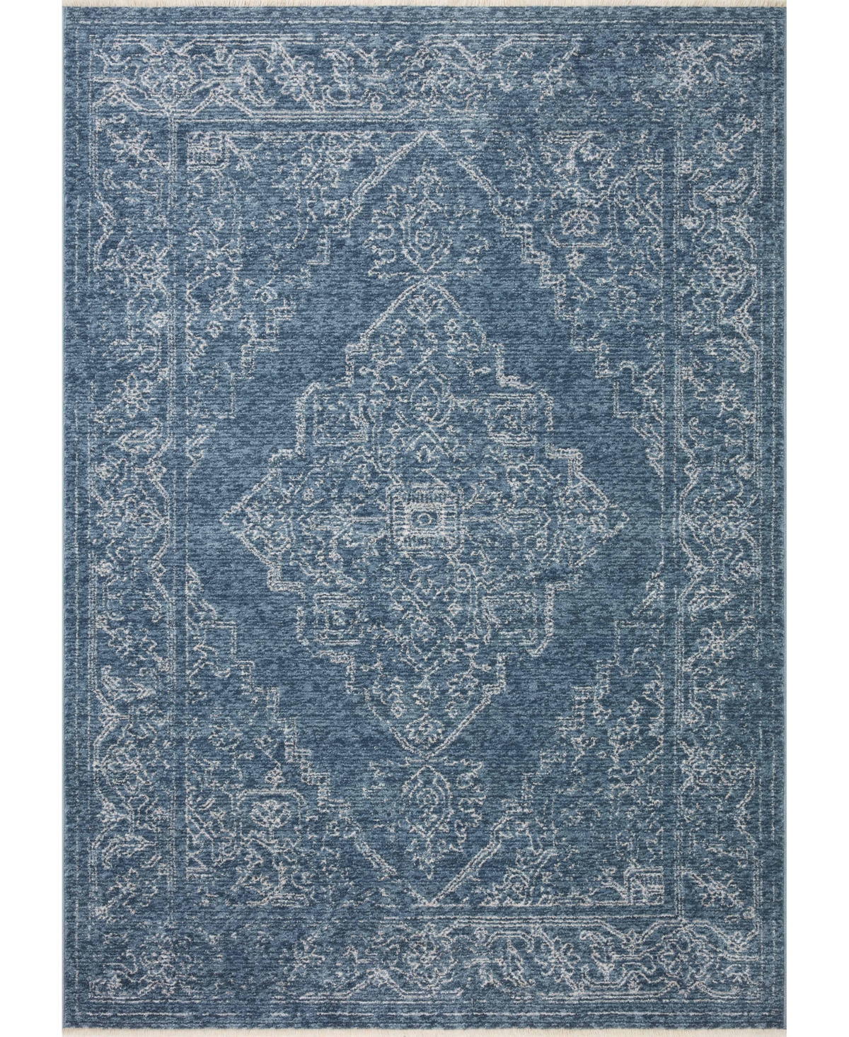 Joy Joy-03 7'10in x 10' Area Rug - Denim, Gray