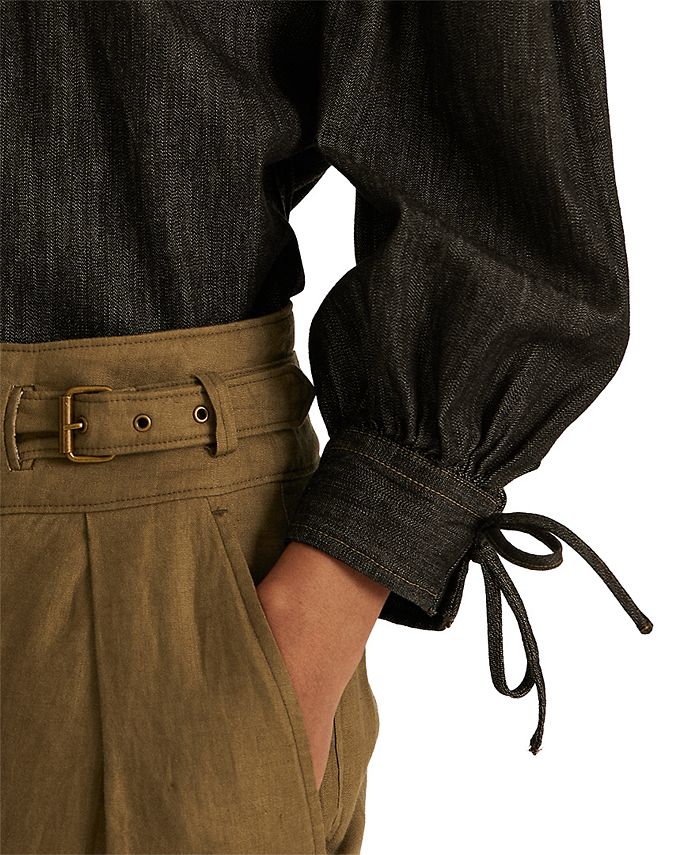 macys ralph lauren blouses