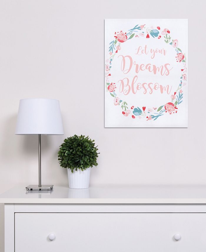 Trend Lab - Painterly Floral Canvas Wall Art