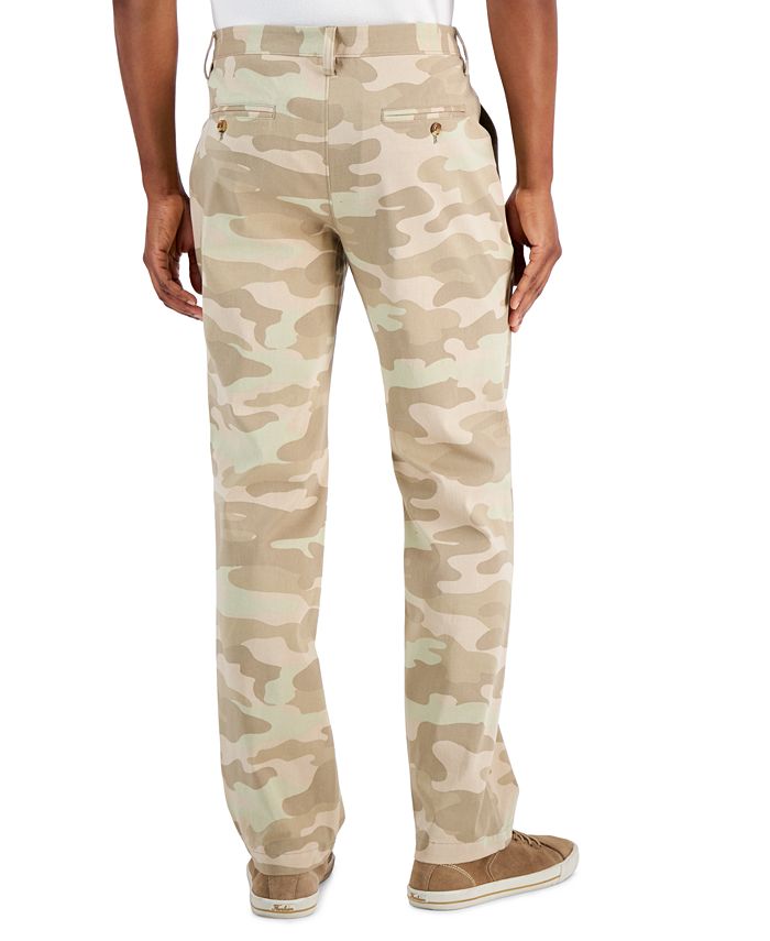 Club Room Men's Regular-Fit 4-Way Stretch Camouflage Pants, Created for ...