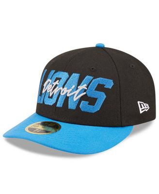 New Era Men's Black, Blue Detroit Lions 2022 NFL Draft Low Profile ...