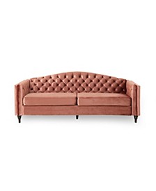 Antoine Traditional Button Tufted 3 Seater Sofa