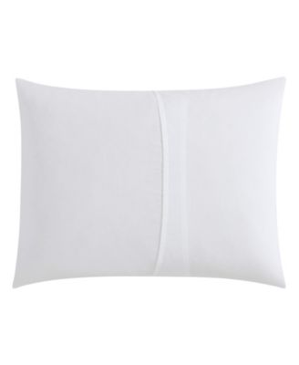 Solid Textured Pleats 3-Pc. Duvet Cover Set, Queen