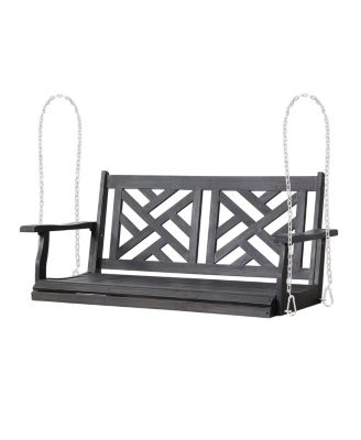 Alejandro Outdoor Hanging Porch Swing