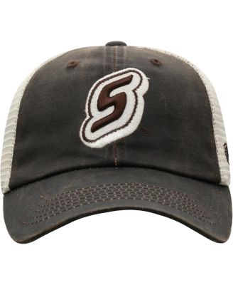 Men's Brown Southeastern Louisiana Lions Scat Mesh Trucker Snapback Hat