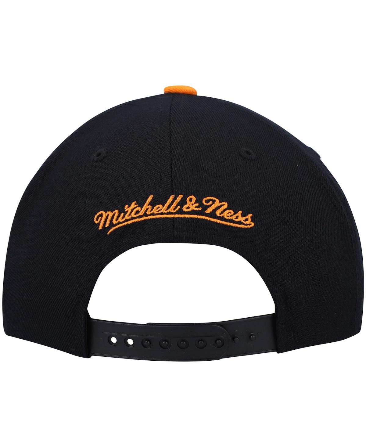 Men's Mitchell & Nessand Orange Chicago Bulls Day Snapback Hat - White, Orange