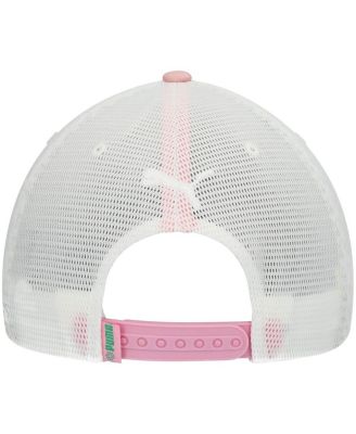 Men's Pink Arnold Palmer Invitational Camo P Snapback Hat