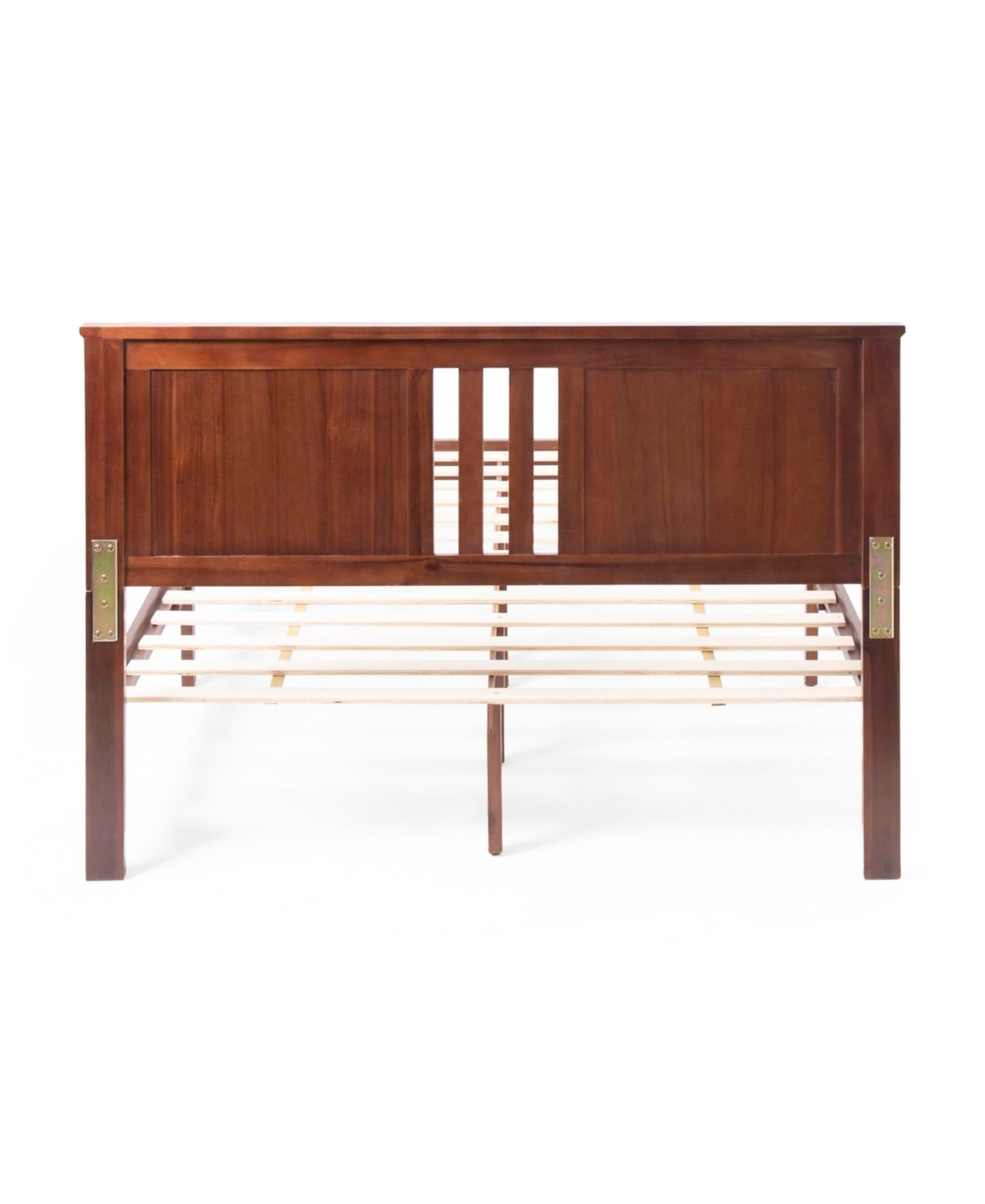 NOBLE HOUSE NORLAND MODERN FARMHOUSE ACACIA WOOD BED PLATFORM, QUEEN