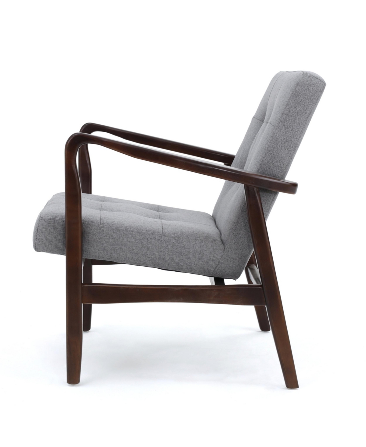 Noble House Brayden Club Chair In Gray