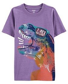 Big Boys Dinosaur Jersey T-shirt