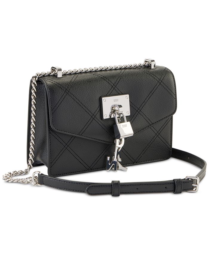 DKNY Elissa Houndstooth Small Shoulder Bag & Reviews Handbags