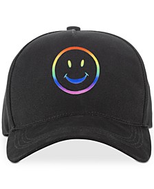 Rainbow Smiley Face Baseball Hat