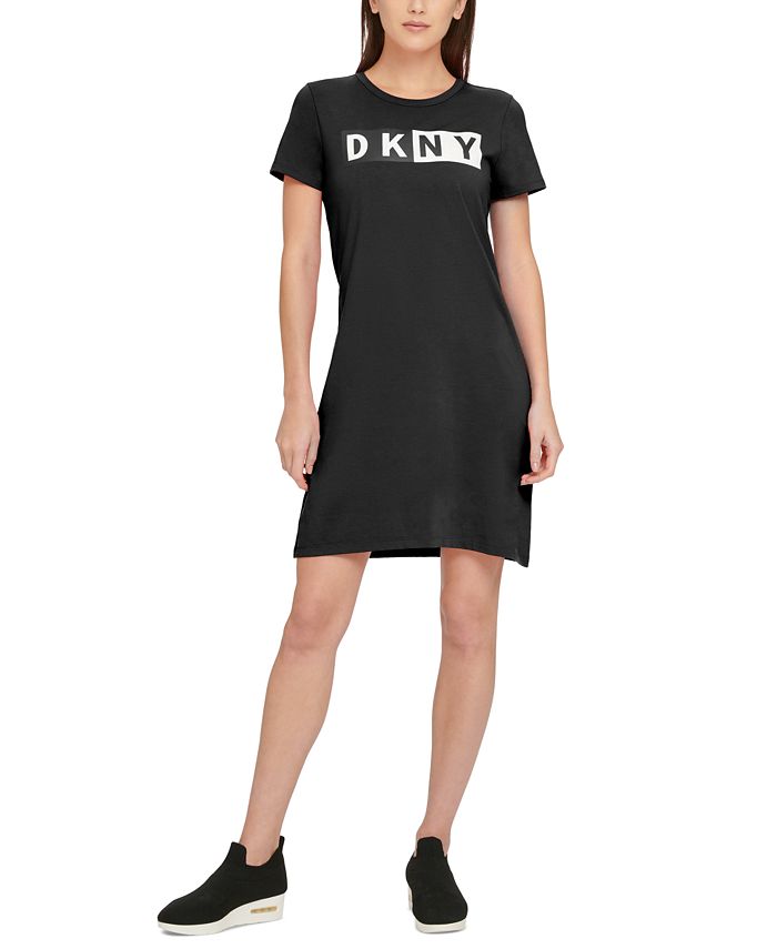 DKNY Women's Logo TShirt Dress Macy's