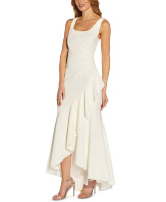 Adrianna Papell - Women's Ruffled High-Low Gown