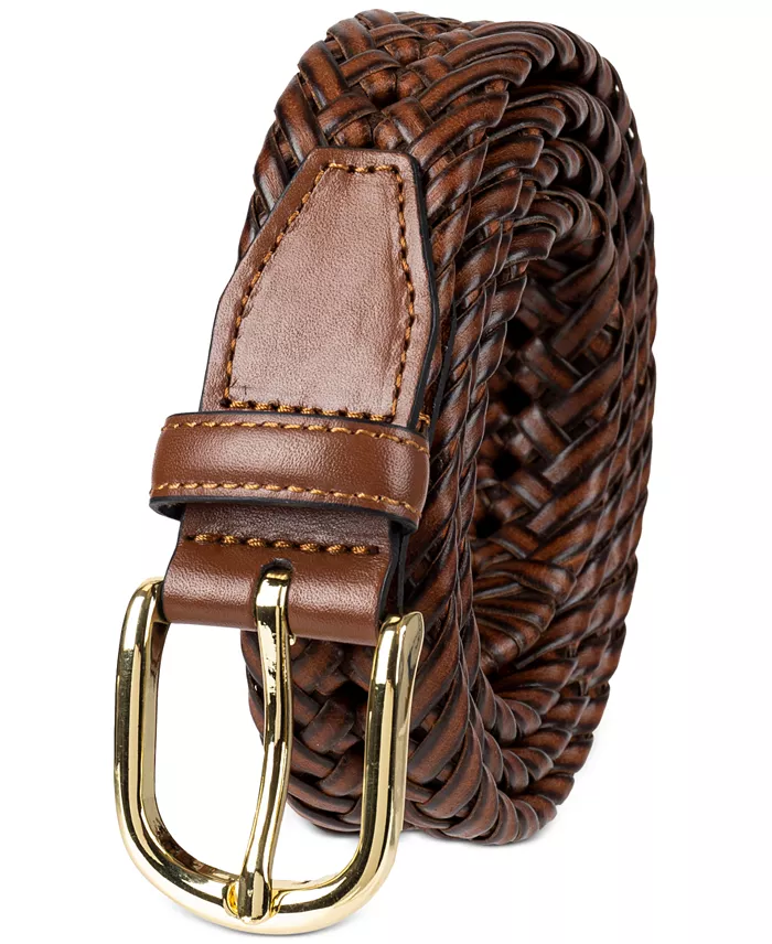 Men's Hand-Laced Braided Belt - thumbnail 2