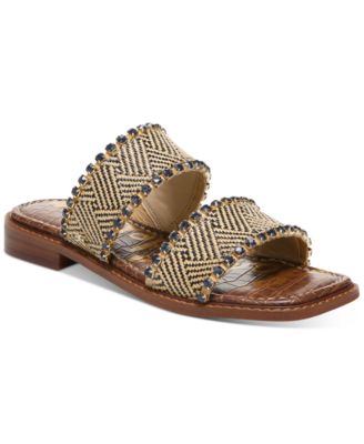 Sam Edelman - Women's Hopie Rhinestone Slide Sandals