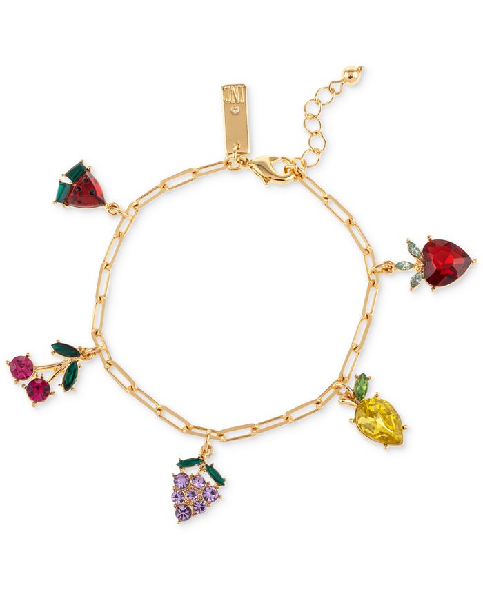 Fruit sales charm bracelet
