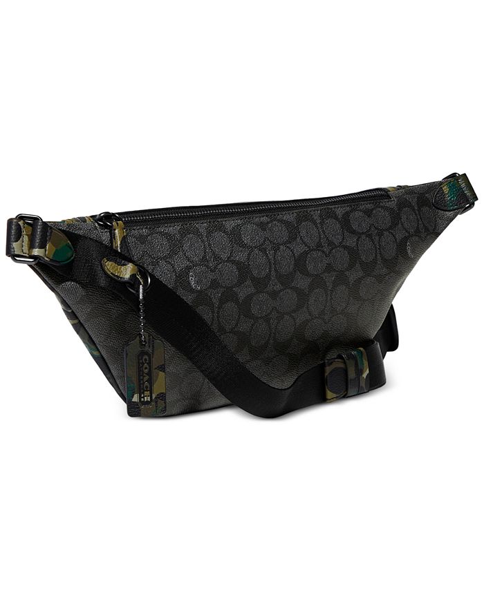 COACH League Signature CamoPrint Belt Bag Macy's